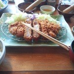 庄内 - ｼﾞｬﾝﾎﾞﾛｰｽかつ定食：1,970円