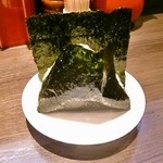 支那そばや - 佐野家のおにぎり