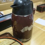 青葉 直利庵 - そば湯です