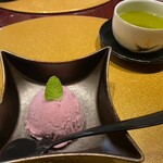 日本料理　たけむら - 巨峰シャーベット