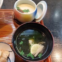 淡路島 さと味 - 茶碗蒸しとおすまし