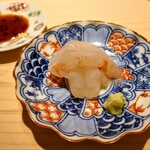 鮨 由う - 牡丹海老のお造り