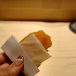 鮨 由う - カラスミもち