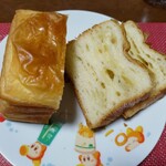 ハレパン - ミルフィーユ食パン　断面