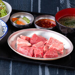 山形牛切り落としMIX定食