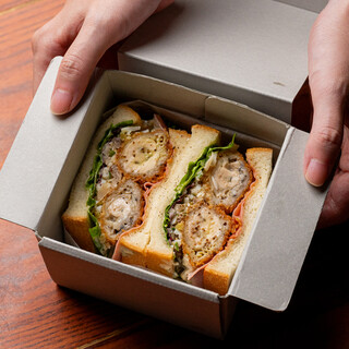 【事前予約必須】『牡蠣フライサンド』のお土産