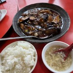 中華飯店 - 麻婆茄子ランチ