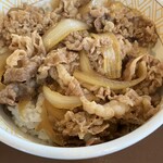 すき家 - 料理写真:牛丼。