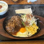 炭火焼きハンバーグ＆ステーキ アトム - 
