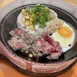 ペッパーランチ - ◉ ビーフペッパーライスＭ　790円（税込）
◉ トッピング玉子　150円（税込）