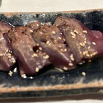 仁盛笑店 - レバー炙り　絶品