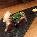 豆たく - カツオたたき