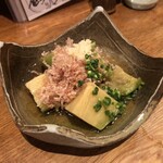 豆たく - トロナスの冷やし揚げナス