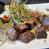 TEPPANYAKI 10 SHIBUYA - サーロインランチの特選サーロインステーキ