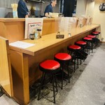 酒と飯 トリイチ - カウンター席