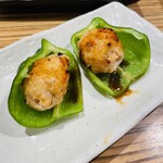 酒と飯 トリイチ - ピーマンつくね