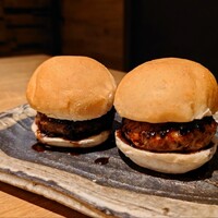 とり料理 鳥者 - 鳥バーガー