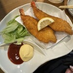 まんなおし - エビフライ(3本が基本だけど2本にもできます)