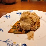 草片 - Dolce　白トリュフ　栗　チーズクリーム