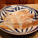 草片 - Antipasto　白トリュフ　卵白のスフレ　生ハム