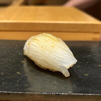 鮨処 やまと - 白イカ‥人生で最高のイカに出会いました！これはイカとタコが大好きな私にとってのメモリアルデーです。