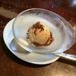 馬方そば屋 - 食後のアイス