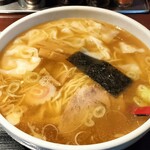 中華蕎麦 金魚 - ワンタン麺(中)