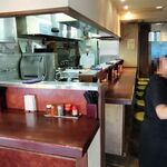 中華蕎麦 金魚 - 厨房の様子