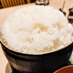 天婦羅酒菜 蒼天 - ご飯800g(^_^;)  