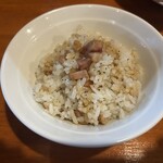 きく屋 - 今日は控えめで（小）を選択。今日の胃袋具合だと（大）でもよかったかも…