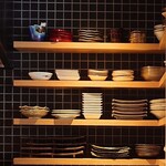 食堂わた - 器もバリエーション豊か。