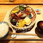 食堂わた - ■ おばんざい定食、1,800円