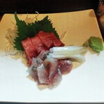 小料理かずよ - 本鮪・鯵・烏賊
