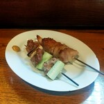 小料理かずよ - 豚バラ・ねぎ間