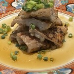 南九州畜産卸売市場 なんちく - シマチョウ炭火焼き塩ごま油