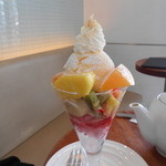 フルーツカフェ　フルータス - ミニパフェ♪