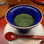 TOMOZUNA - ★個室プラン（10,000円以上のコース料理）鯛の茶碗蒸しモロヘイヤソース添え