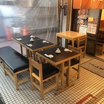 鮨処 つきじや - テラス席