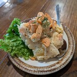 ホルモン焼き 夏冬 - ポテサラ