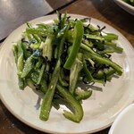 ホルモン焼き 夏冬 - ピーマン塩昆布