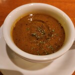 CAFE LA VIDA - ランチ スープ すごく美味しい。これだけのためにまた伺いたいくらいです。