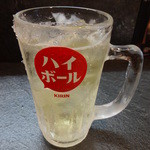 こしん - 乾杯！　こしんハイボール380円　※2014年4月