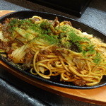 こしん - すじかす焼きそば700円　※2014年4月