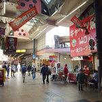 キャベツ焼 - 天神橋筋商店街4番街アーケード内にあります。