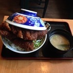 Wa shoku kicchin iito - カツ、エビ、ソースカツ丼