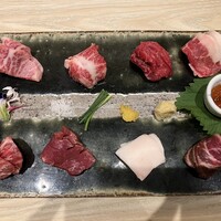 菅乃屋 銀座通り店 - 8種盛り