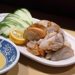 葵 - ベビーホタテ酢みそ