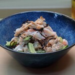 家庭料理 小川 - きゅうりツナ かにかまのサラダ？