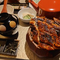 炭焼きうなぎ・かしわ 登河 - ひつまぶし