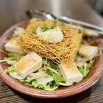 はるじろう - 水菜と豆腐のパリパリサラダ